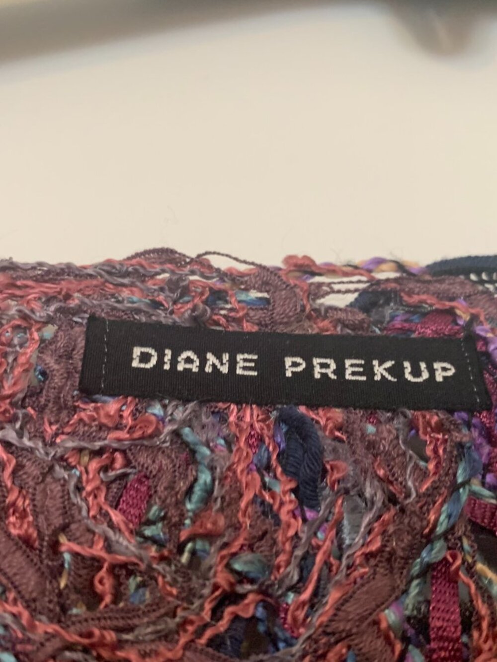 Diane Prekup Art-to-Wear vest. O/S - Picture 3 of 4